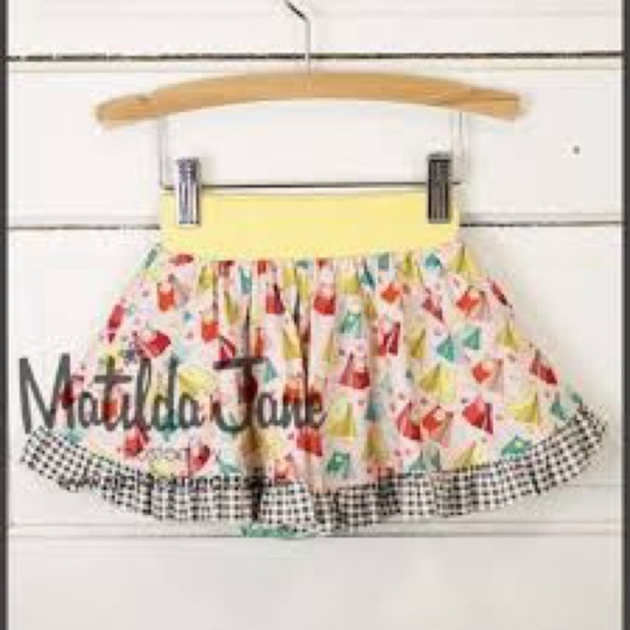 HTF Matilda Jane Campy circle skirt - 6M - Picture 5 of 7